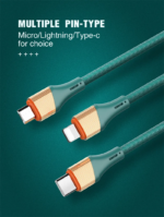 LS632 | 30W Classic PVC USB3.0 Data Cable USB To  Lightning Cable | 2m - Image 7