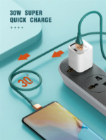 LS632 | 30W Classic PVC USB3.0 Data Cable USB To  Lightning Cable | 2m - Image 8