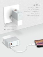 Charger with Powerbank PA606 2xUSB Quick Charge 5200mAh + Micro USB cable - Image 11
