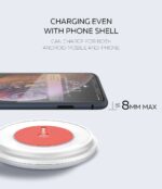 AW001 LDNIO FAST WIRELESS CHARGER 10W  WITH LED LAMP ORIGINAL - Image 7