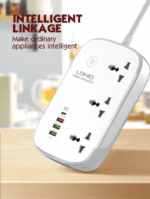 SCW3451- 3 AC Outlets Wi-Fi Smart Power Strip - Image 2