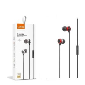 HP02 لدنيو اتش بى02 سماعة أذن سلكية مع وحدة تحكم أسود