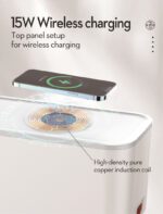 SCW5354 - LDNIO 15W Wireless Management Power Strip Box with 20W PD - Image 12