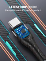 ⁦LC111 لدنيو |كابل شحن 30وات نوع تايب سي الى لايتينج USB-C TO LIGHTNING⁩ - الصورة ⁦6⁩