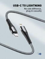 ⁦LC111 لدنيو |كابل شحن 30وات نوع تايب سي الى لايتينج USB-C TO LIGHTNING⁩ - الصورة ⁦5⁩