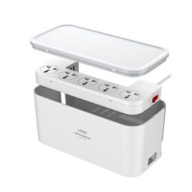 SC5309 LDNIO Management Power Strip Box 5 Socket 3 USB EU Plug Universal Adapter