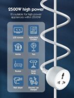 SC1017- 1 AC Outlet Universal Extension Power Socket - Image 6