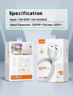 SC1017- 1 AC Outlet Universal Extension Power Socket - Image 10