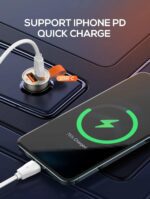 C509Q PD + QC4.0 30W Fast Car Charger With  Micro Cable - Image 4