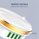 LDNIO A4406 Desktop Home Charger Mobile Phone Charger With LED Light Used As Night Light For - Image 6