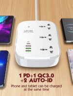 SCW3451- 3 AC Outlets Wi-Fi Smart Power Strip - Image 3