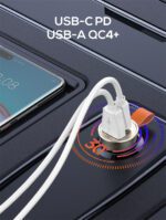 C509Q PD + QC4.0 30W Fast Car Charger With  Micro Cable - Image 8
