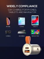C509Q PD + QC4.0 30W Fast Car Charger With  Micro Cable - Image 13