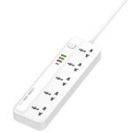 SC5415 LDNIO 20W PD 5 Universal Outlets With 4 USB Extension Socket PD 20W Fast Charging Power Strips - Image 2