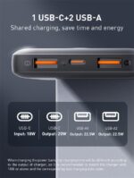 PQ10| 10000mAh Ultra Slim Led Digital Display Power Bank - Image 2