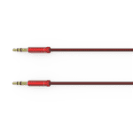 كابل صوت 3.5 ملم من لدنيو LS-Y01 احمر