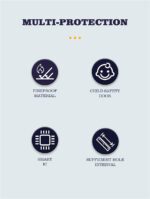 ⁦SC2311 مشترك مع مصباح ليلي مع منفذ USB-C  (20 وات) وفتحتين USB للشحن السريع⁩ - الصورة ⁦6⁩