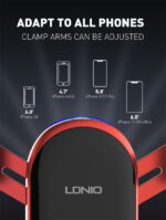 MG01 | Universal 360° Rotation Car Phone Holder | Color Red - Image 5