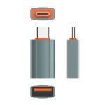 LC140 - Portable Type-C To USB A Adapter