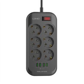 SE6403 POWER SOCKET WITH 4-USB