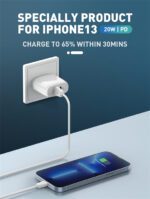 A2424C - 20W Switch Control Fast Charger with Type-C Cable - Image 4