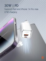 A2317C - Wall charger 30W PD/QC Fast Charger with Type-C Cable - Image 6