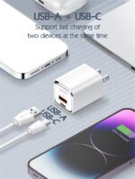 A2317C - Wall charger 30W PD/QC Fast Charger with Type-C Cable - Image 5