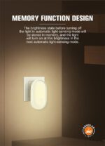 ⁦Y2 - مستشعر للضوء ذكي للإضاءة الليلية يعمل بشكل تلقائي عند غلق وفتح الضوء⁩ - الصورة ⁦3⁩