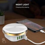 LDNIO A4406 Desktop Home Charger Mobile Phone Charger With LED Light Used As Night Light For - Image 10