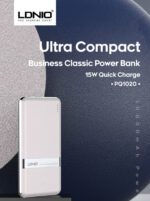 PQ1020 LDNIO ULTRA COMPACT BUSINESS CLASSIC POWER BANK 15W QUICK CHARGE - Image 3