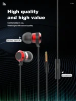 HP02 LDNIO In-Ear Wired Earphone with Controller Headphone - Image 5