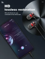 HP02 LDNIO In-Ear Wired Earphone with Controller Headphone - Image 2