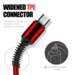 LC93 - LDNIO  3 IN 1 Ultra Strong CABLE 1.2M Black - Image 6