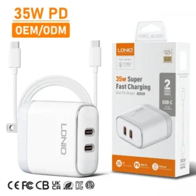 A2528C | 35W Dual USB-C Fast Charger