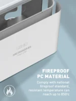 SC5309 LDNIO Management Power Strip Box 5 Socket 3 USB EU Plug Universal Adapter - Image 10