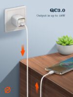 A2318C - Wall Charger 20W PD+QC Fast with Type-c to Lightning Cable - Image 10