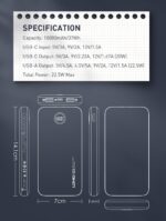 PQ10| 10000mAh Ultra Slim Led Digital Display Power Bank - Image 12