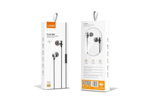 HP02 LDNIO In-Ear Wired Earphone with Controller Headphone - Image 10