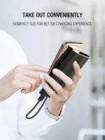 PQ1010 10000mAh Power Bank With PD Port + QC3.0 18W Super Dast Charging Station - Image 9