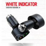 ⁦C703Q | شاحن سياره سريع ثلاثه منافذ ،  قدرة شحن كلية تصل الى 36 واط، يدعم الشحن السريع، مع كبل مايكرو صغير الحجم وخفيف الوزن⁩ - الصورة ⁦3⁩