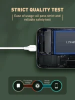 ⁦LC122-C لدنيو كابل شحن سريع من النوع C إلى النوع C بطول 2 متر 65 وات أبيض⁩ - الصورة ⁦5⁩