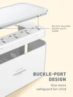 SC5309 LDNIO Management Power Strip Box 5 Socket 3 USB EU Plug Universal Adapter - Image 12