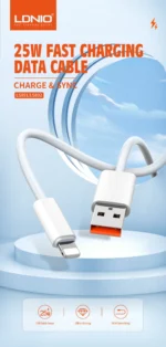 LS891 - 25w Fast Charging Data Cable For Lightning iphone - Image 6