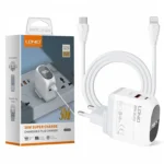 A2522C 30W LED Display Fast Charger With  cable USB To lightning