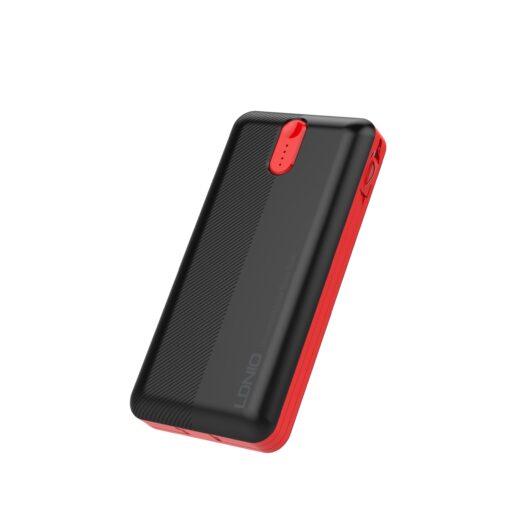 20000mAh Built-in Cable Power Bank PL2014 color white - Image 2