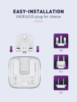 A3513Q-Wall Charger 32W PD&QC Quick Charger with USB to micro - Image 24