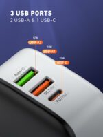 A3513Q-Wall Charger 32W PD&QC Quick Charger with USB to micro - Image 8