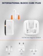 A3513Q-Wall Charger 32W PD&QC Quick Charger with USB to micro - Image 19