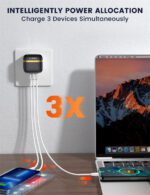 A3513Q-Wall Charger 32W PD&QC Quick Charger with USB to micro - Image 11