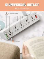 SC10610 LDNIO  Power Socket PD 30W Fast Charging Smart Power Strips - Image 8
